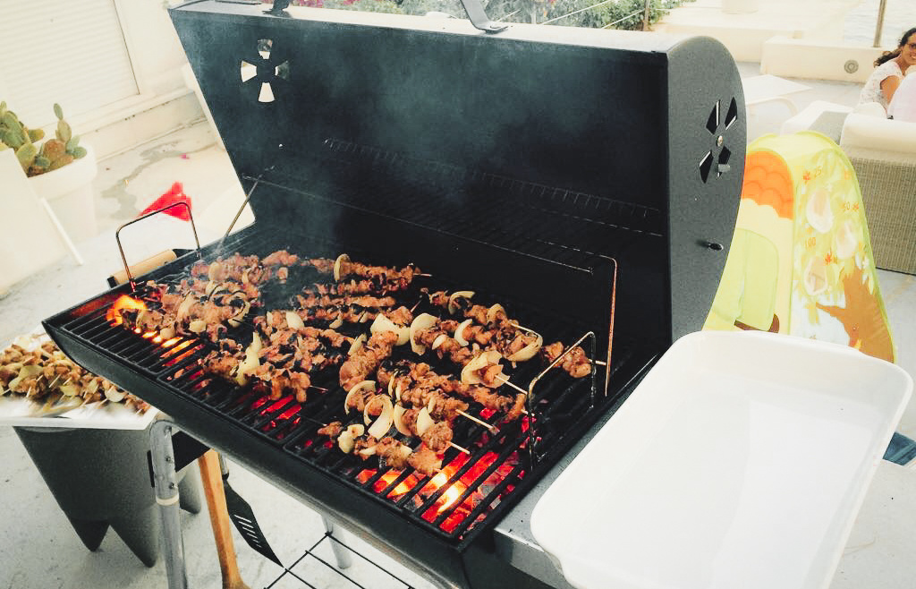 Making of Bun cha Family Barbecue