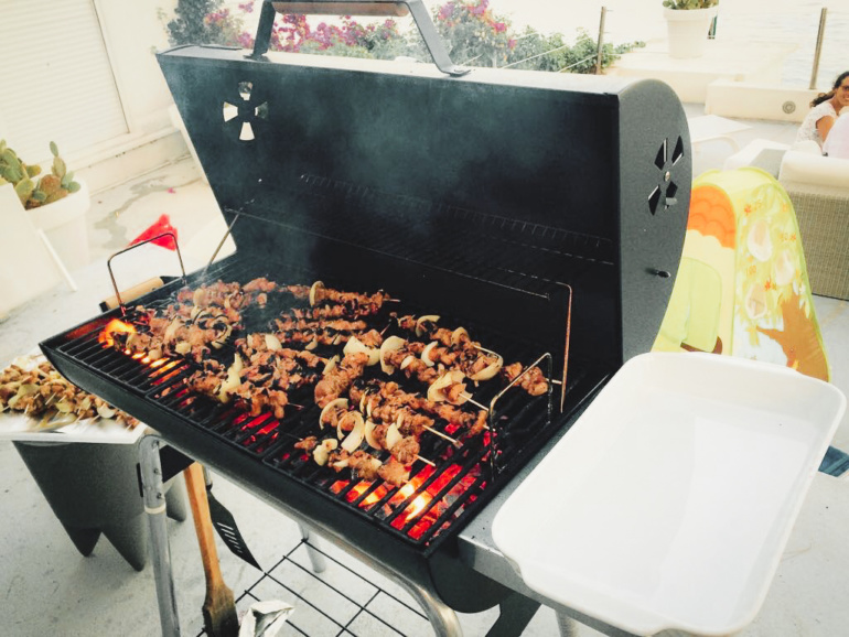 Making of Bun cha Family Barbecue