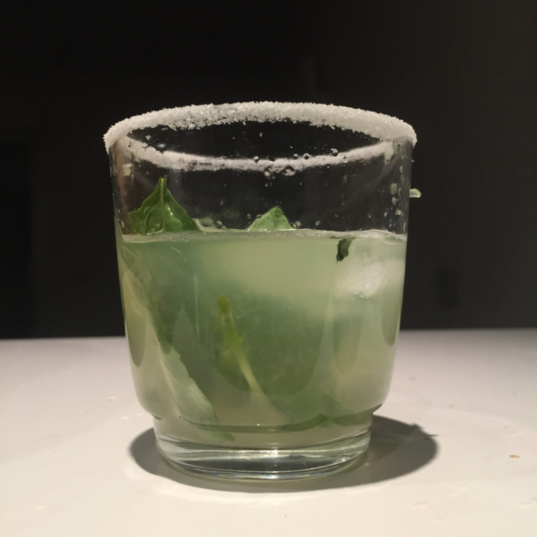 Basil Jalapeno Margarita