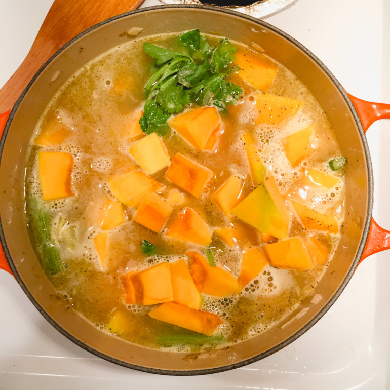 Japanese Pumpkin Squash Soup