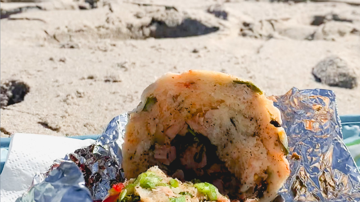 Pan Bagnat on the beach picnic